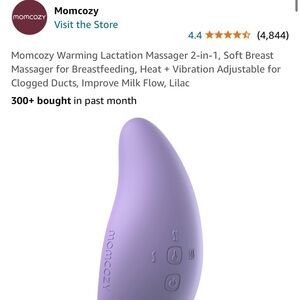 MomCozy Breast Massager + Earth Mama balm